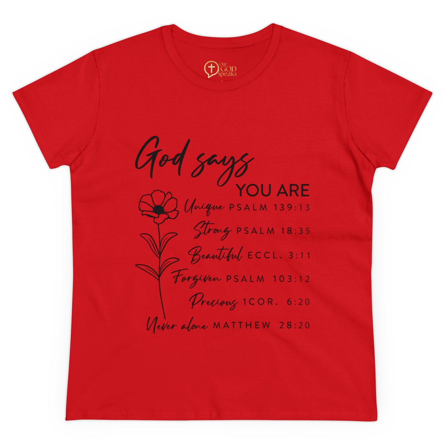 God says you are Women's T-Shirt
