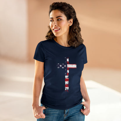 God Bless America Women's T_Shirt