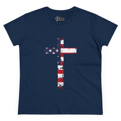 God Bless America Women's T_Shirt