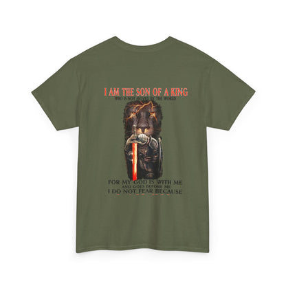 I am the Son of a King Men's T-Shirt (2 Sided)