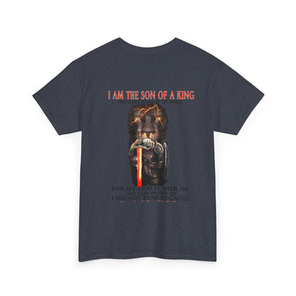 I am the Son of a King Men's T-Shirt (2 Sided)