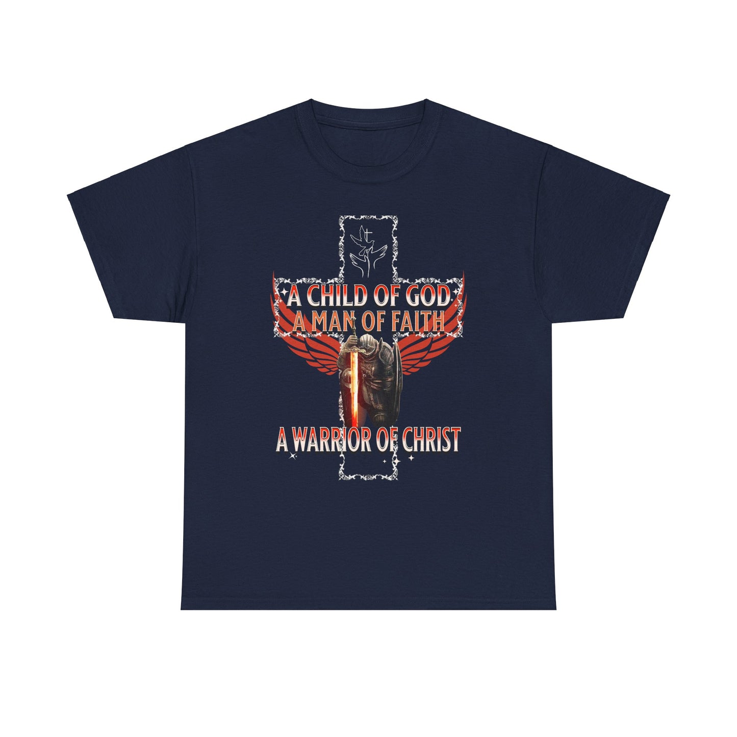 A Child of God Man of Faith Men's T-Shirt