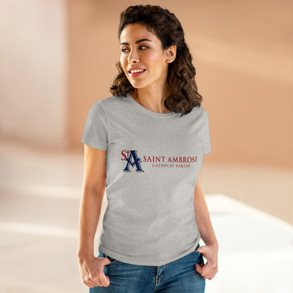 John 3:16 St Ambrose Women's T Shirt