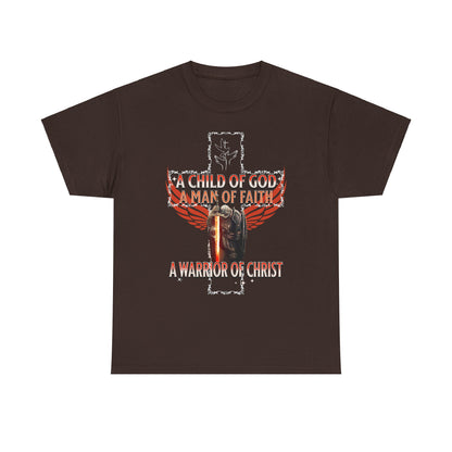 A Child of God Man of Faith Men's T-Shirt