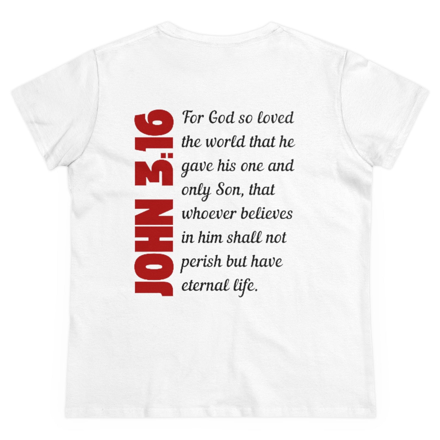 John 3:16 St Ambrose Women's T Shirt