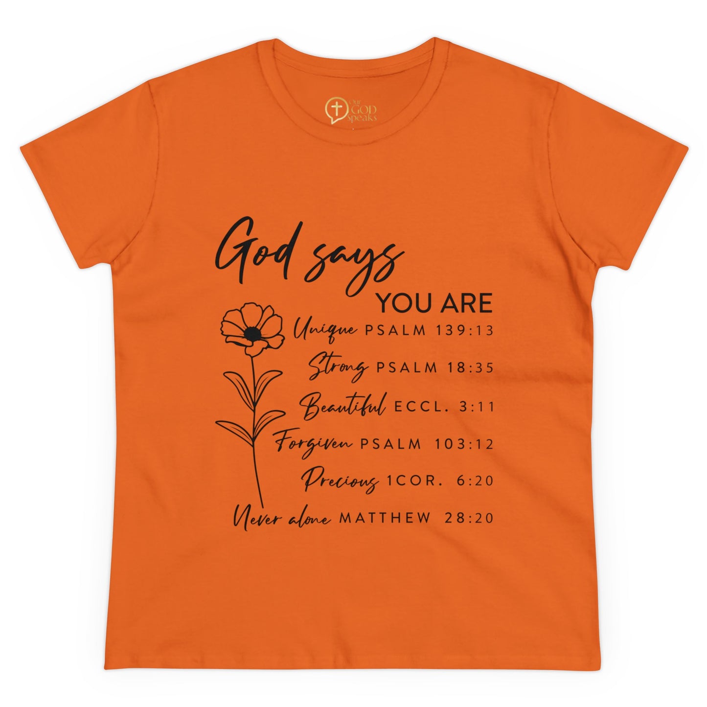 God says you are Women's T-Shirt