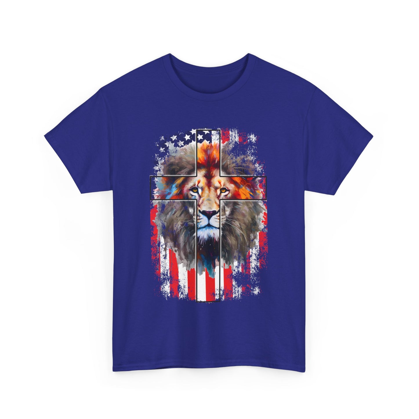 The Lion and the Flag Mens T-Shirt