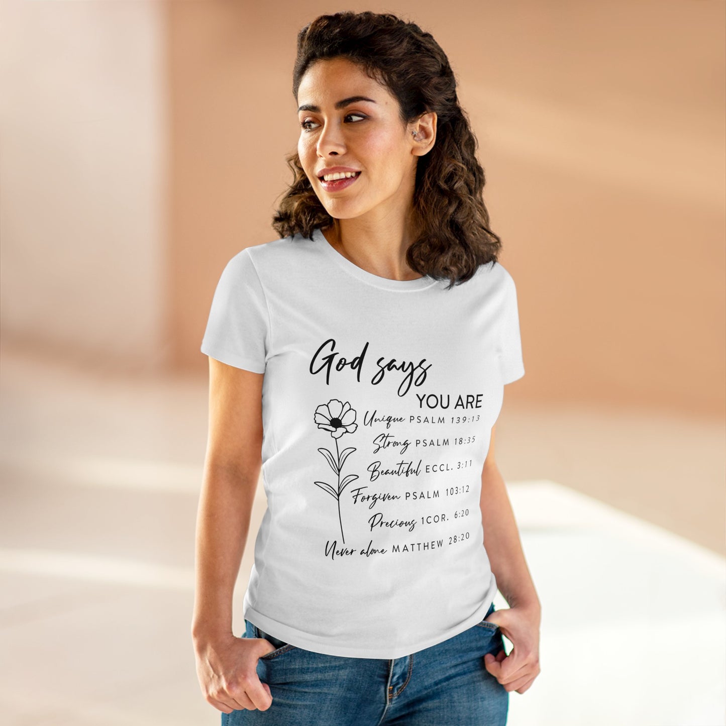 God says you are Women's T-Shirt