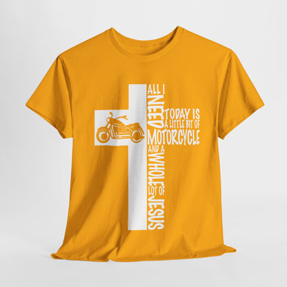 Motorcycle & Jesus Men's T-Shirt