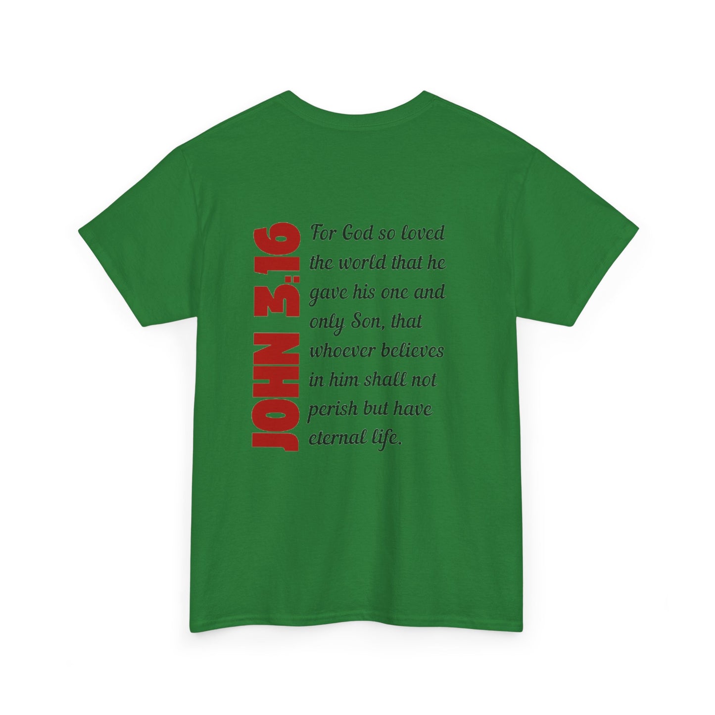 John 3:16 Men's T-Shirt St Ambrose Brusnwick, Ohio