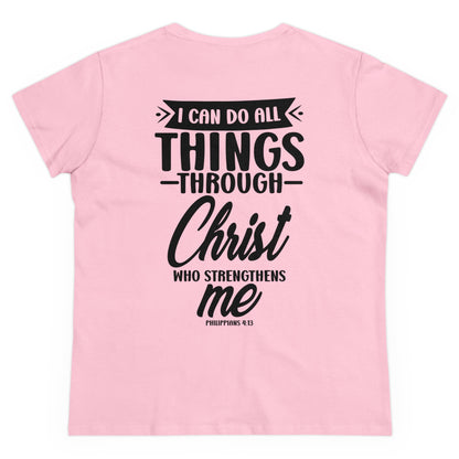 I can do all things Women's T-Shirt Holy Martyrs Medina Oh