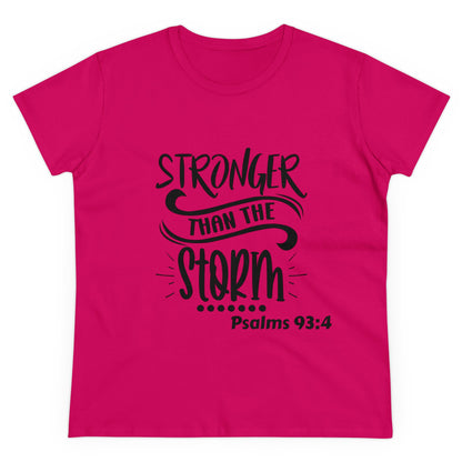 Stronger than the storm Womens T-shirt