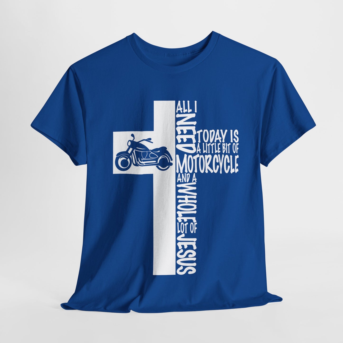 Motorcycle & Jesus Men's T-Shirt