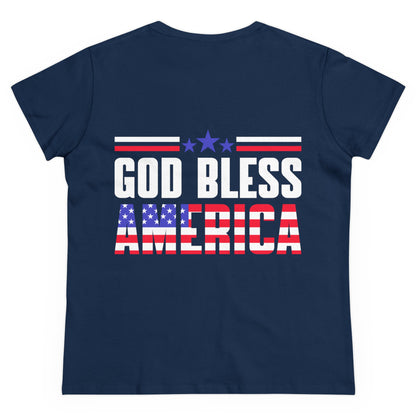 God Bless America Women's T_Shirt