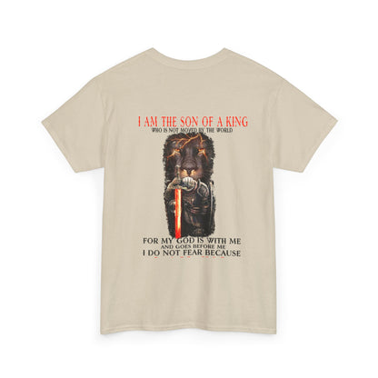 I am the Son of a King Men's T-Shirt (2 Sided)