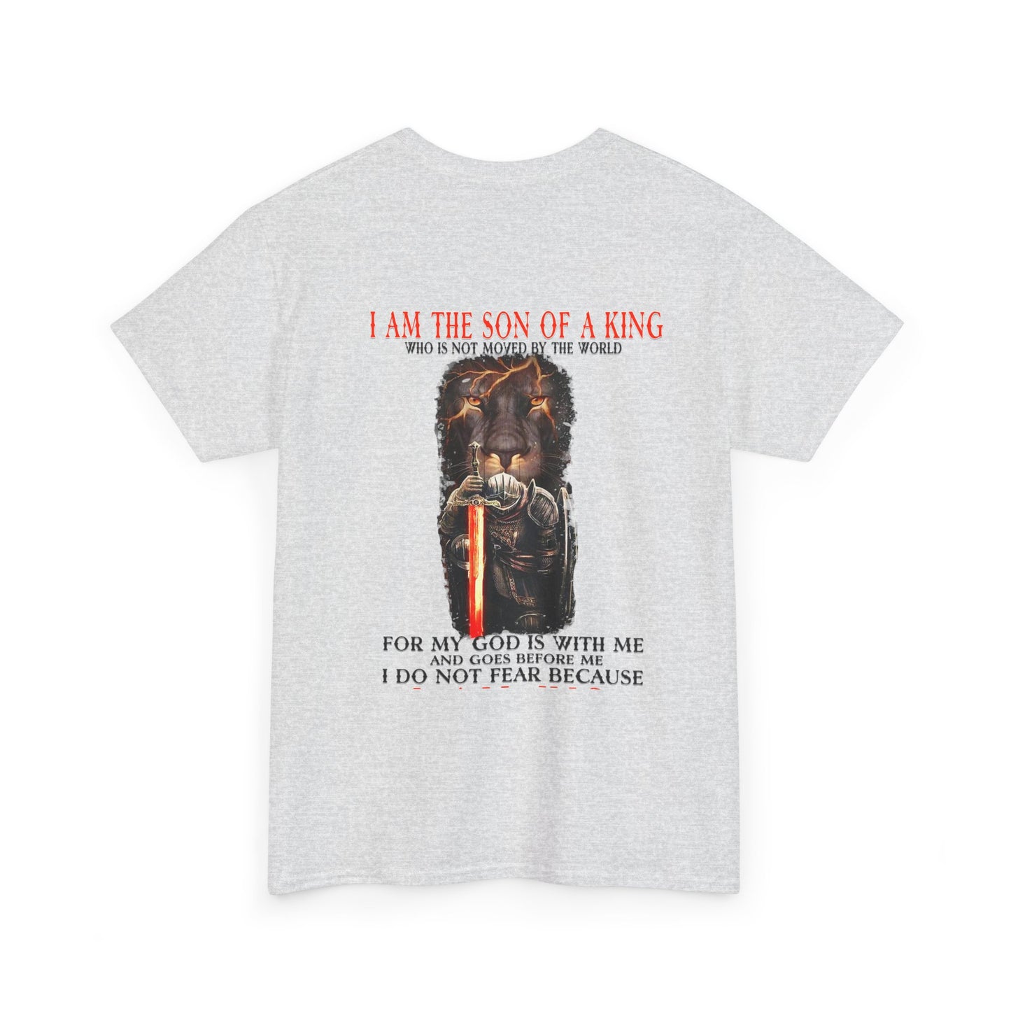 I am the Son of a King Men's T-Shirt (2 Sided)