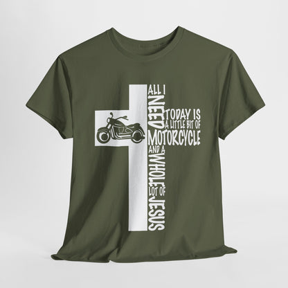 Motorcycle & Jesus Men's T-Shirt