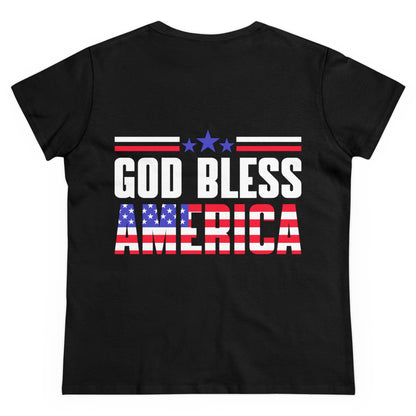 God Bless America Women's T_Shirt