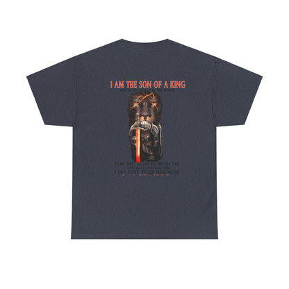 I am the Son of a King Men's T-Shirt (2 Sided)