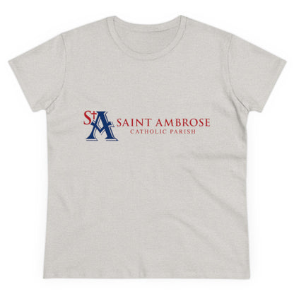 John 3:16 St Ambrose Women's T Shirt