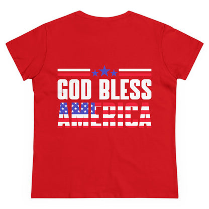 God Bless America Women's T_Shirt