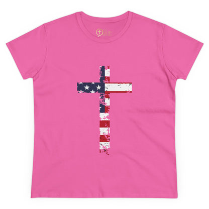 God Bless America Women's T_Shirt