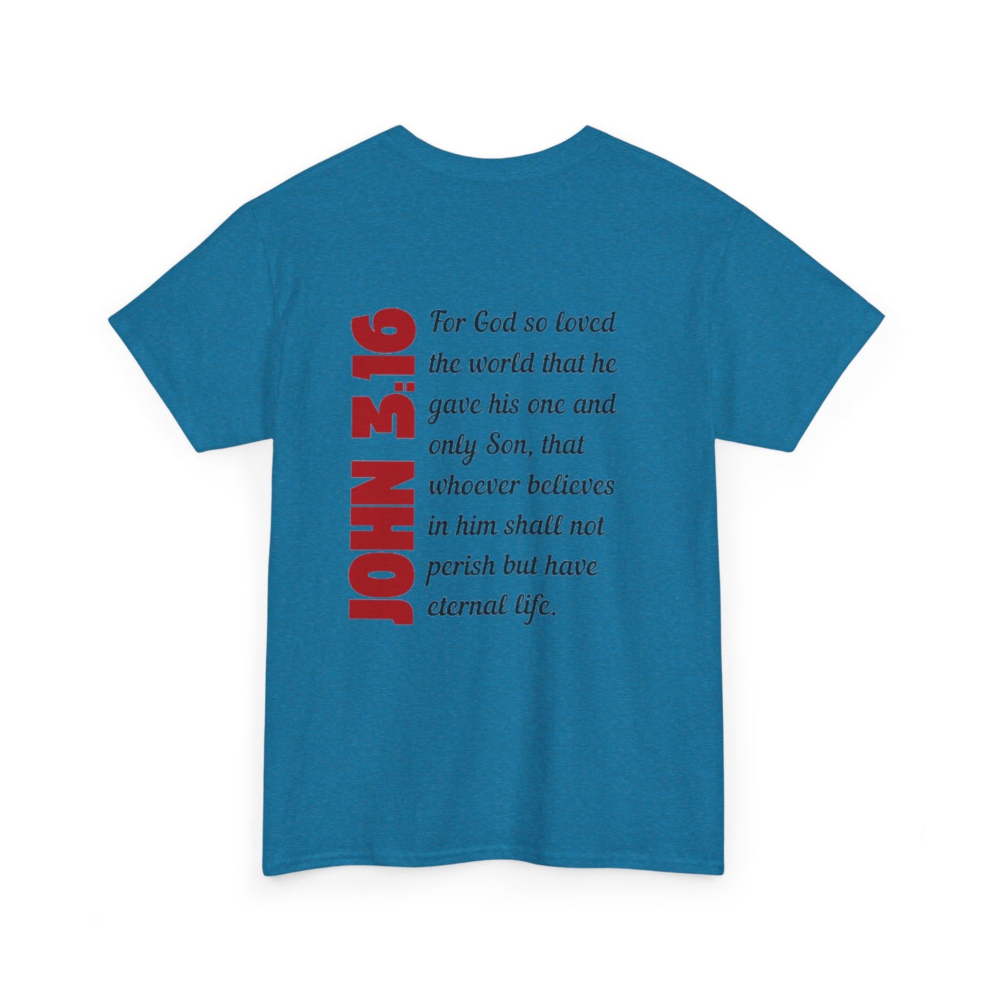 John 3:16 Mens T-Shirt Holy Martyrs Medina Ohio