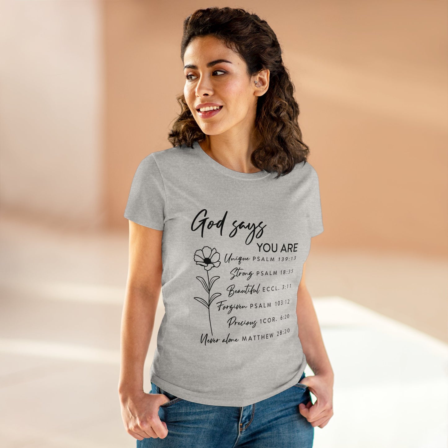 God says you are Women's T-Shirt