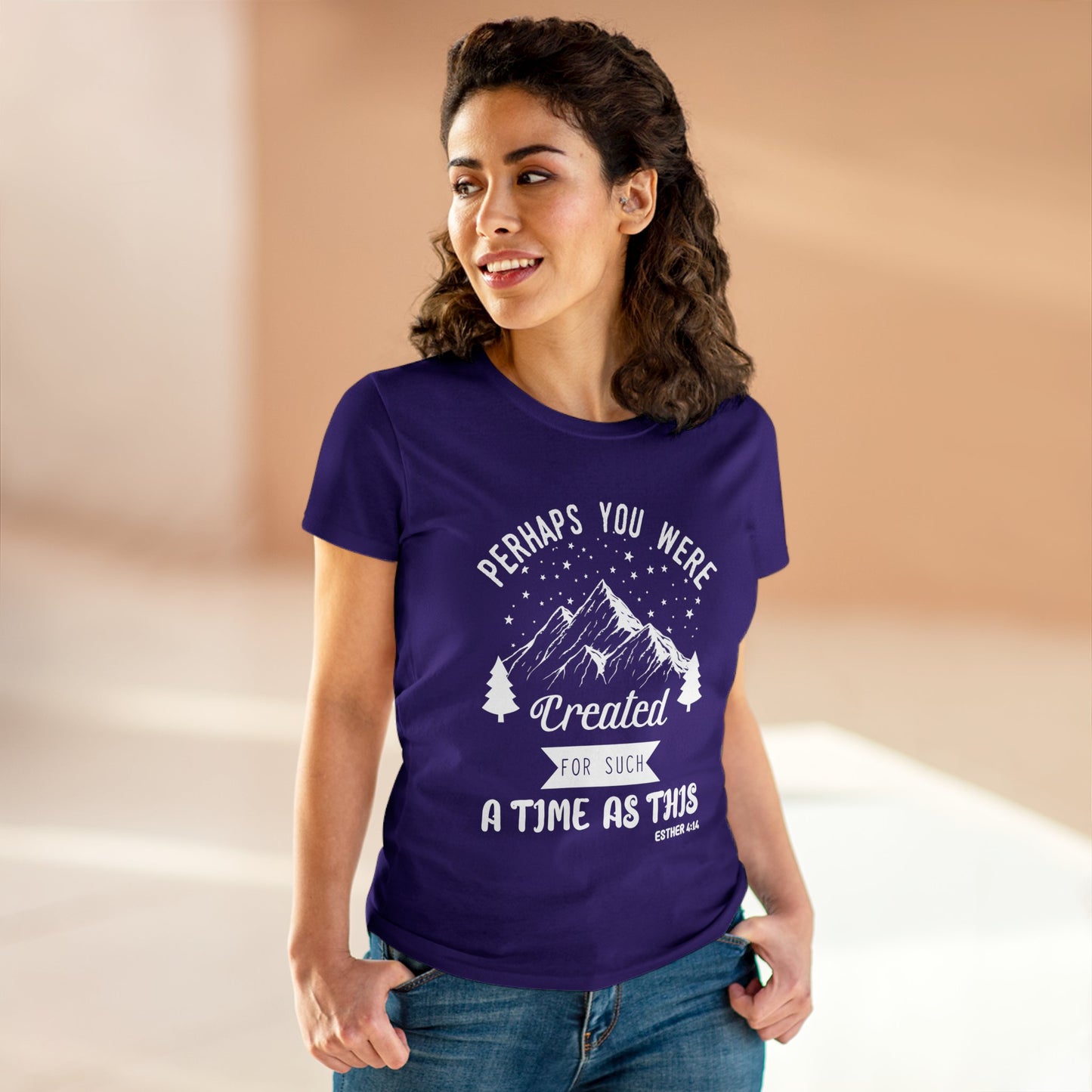 Perhaps you were created for a time like this Women's Tee