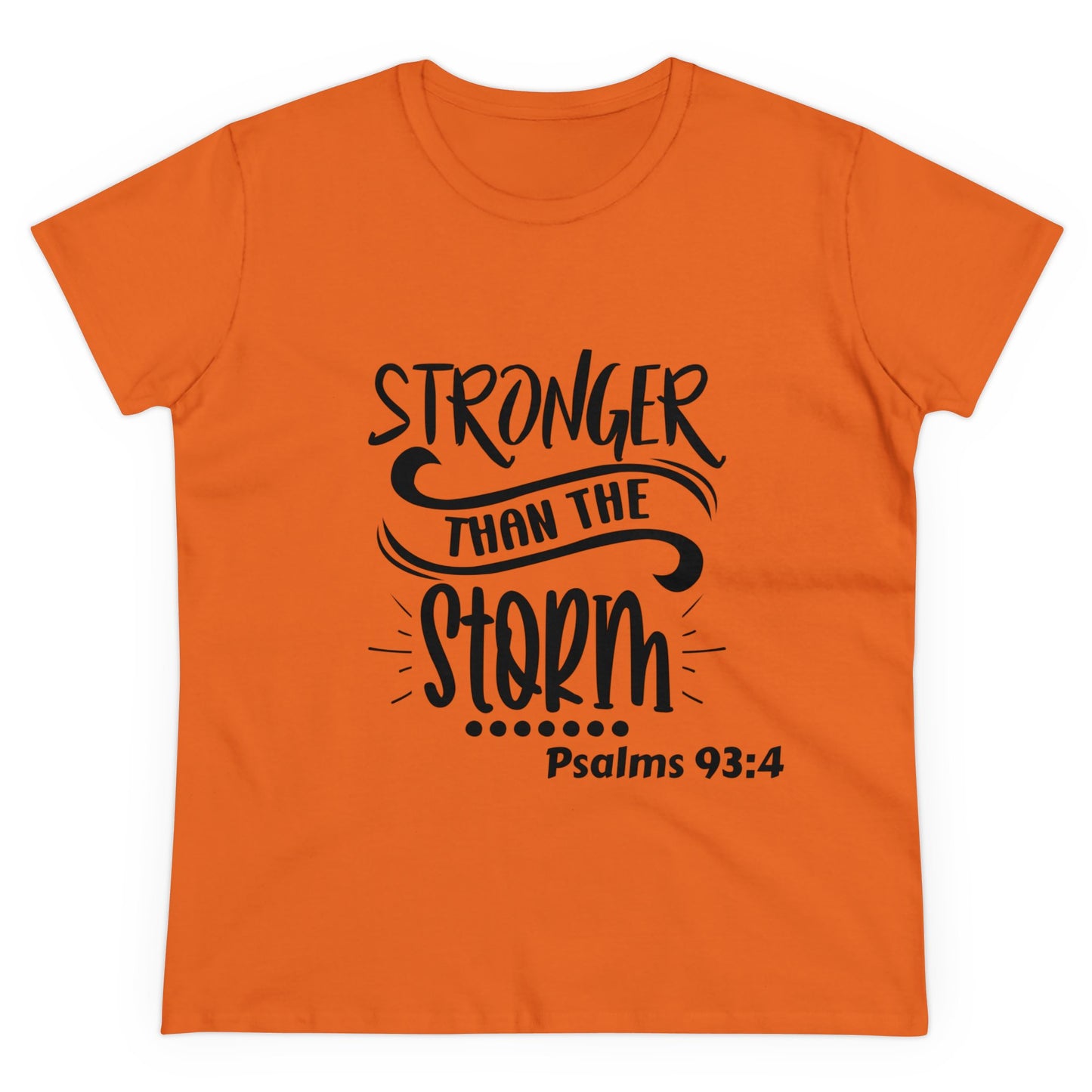 Stronger than the storm Womens T-shirt