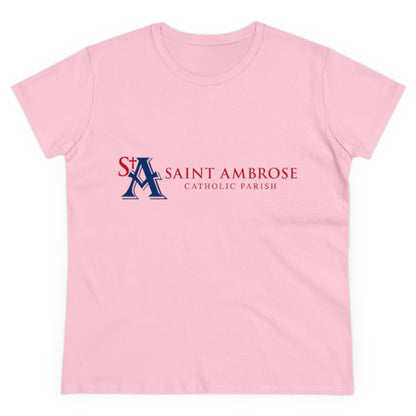 John 3:16 St Ambrose Women's T Shirt