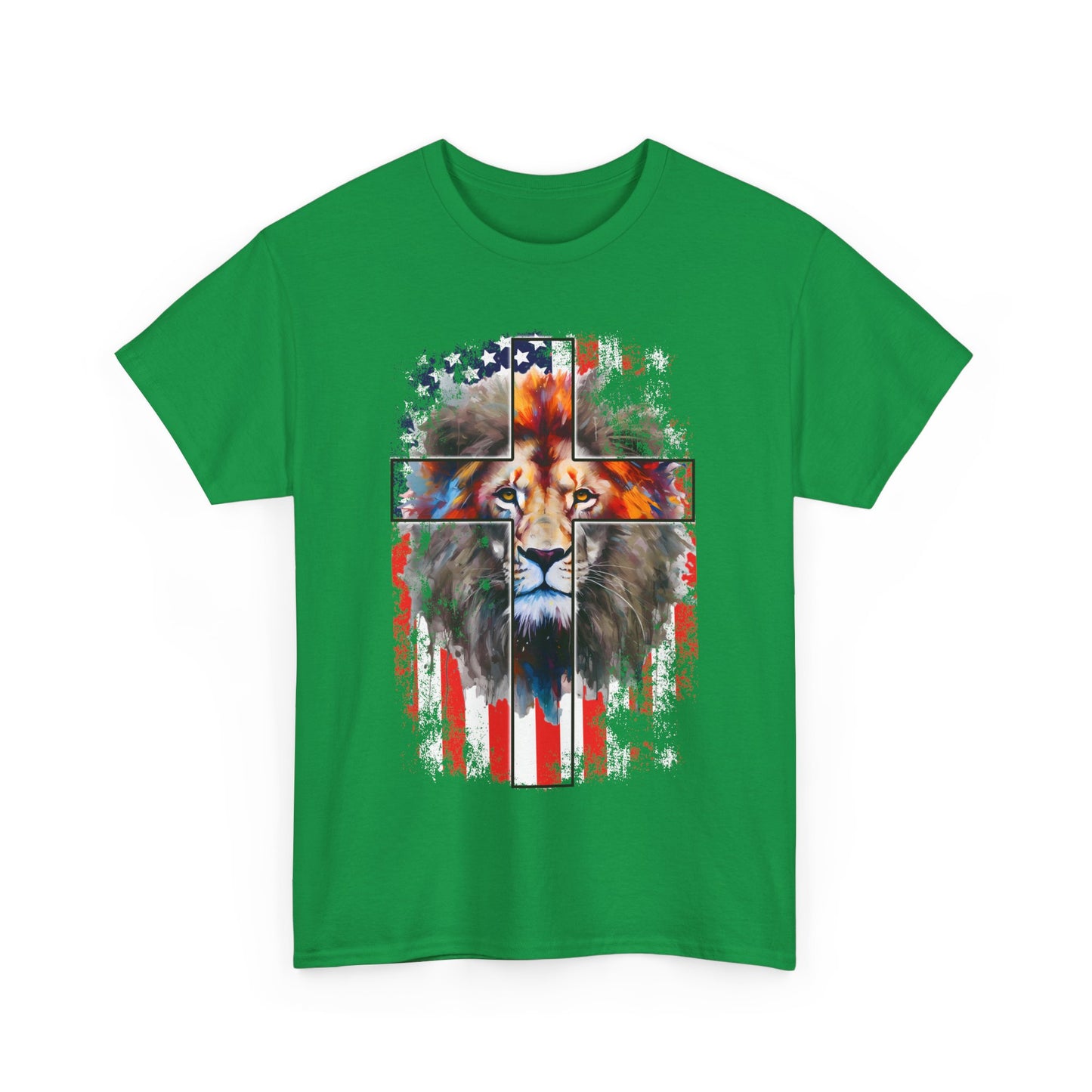 The Lion and the Flag Mens T-Shirt