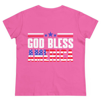 God Bless America Women's T_Shirt